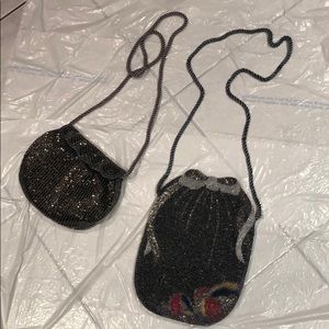 Vintage beaded bags. Set of 2